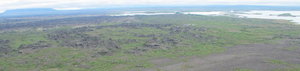 Dimmuborgir from volcano Hverfjall